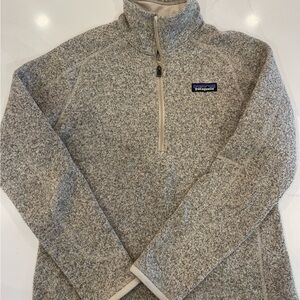 Patagonia Heathered Brown Fleece Jacket